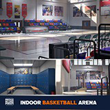 Indoor Basketball Arena