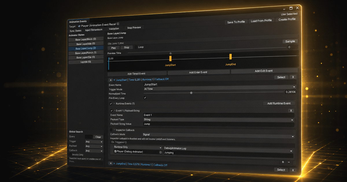 Animation Events | Animation Tools | Unity Asset Store