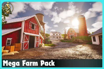 Farm Megapack - Buildings, Barns and Props