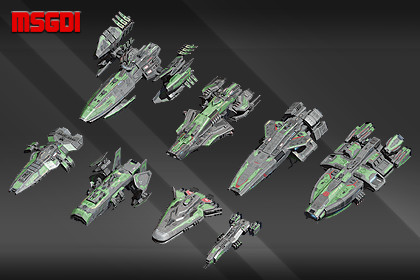 Interspace Driveyards Fleet Collection I