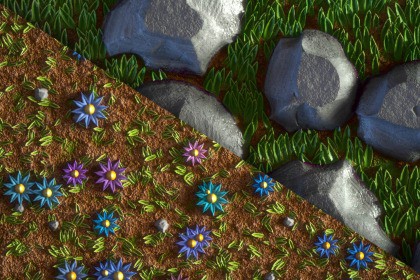 Grass (Stylized) Texture & Material Vol. 06
