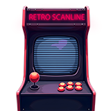 Retro Scanline Post-processing
