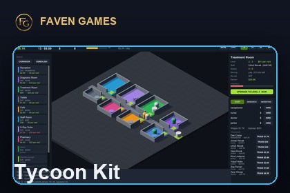 Tycoon Kit - Hospital, Hotel, Park & Prison Management Sim