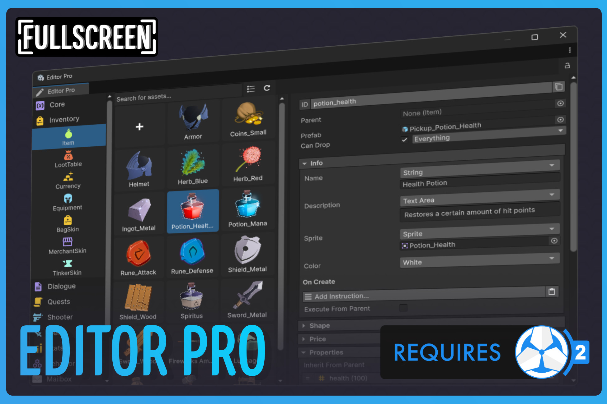 Editor Pro | Game Creator 2 | Utilities Tools | Unity Asset Store