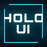 Holo UI: Sci-Fi GUI Kit | 724 Prefabs, 69 Demo Scenes, HUDs & Mobile