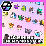 2D Minimal - Enemy Monster1