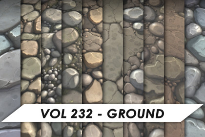 Stylized Textures - Vol 232 - Ground