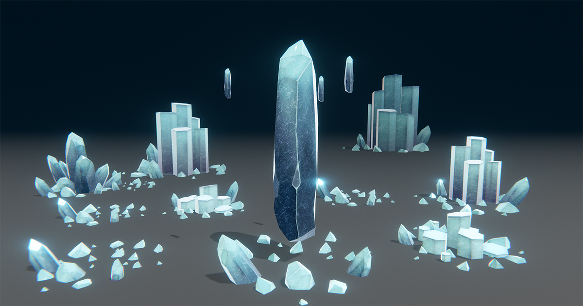 Crystals pack | 3D Props | Unity Asset Store