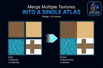 Atlas Wizard – Texture Atlas Baker & Mesh Optimizer