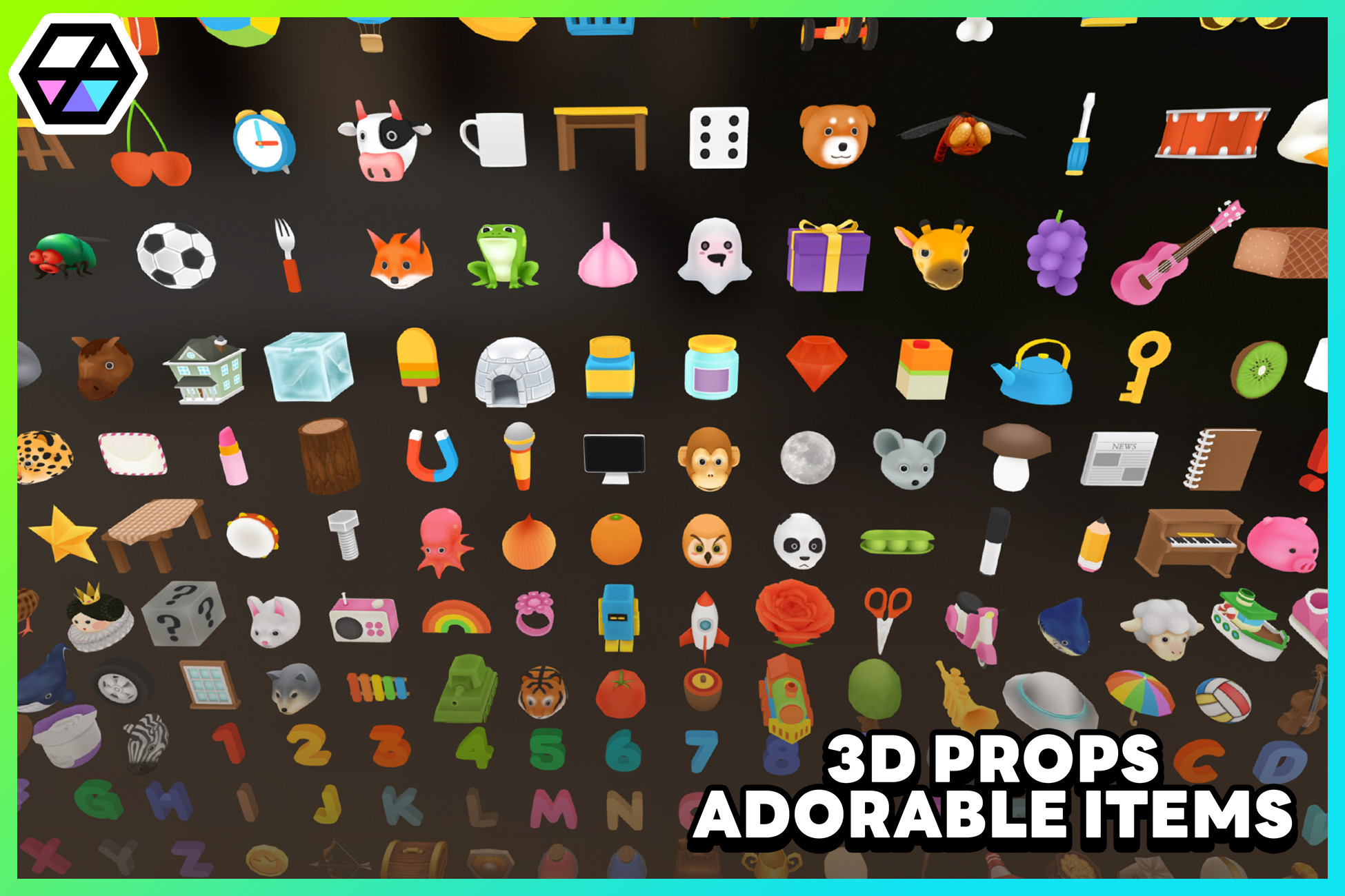 3D Props - Adorable Items