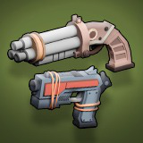 Low Poly Weapon Collection 1