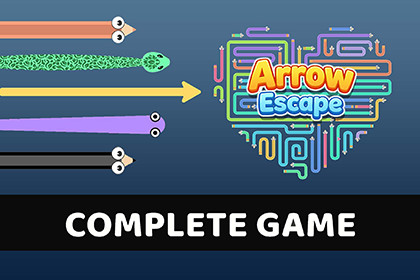 Arrow ,Pencil & Snake Escape - 600+ Levels, 4 Theme | Template + Level Editor