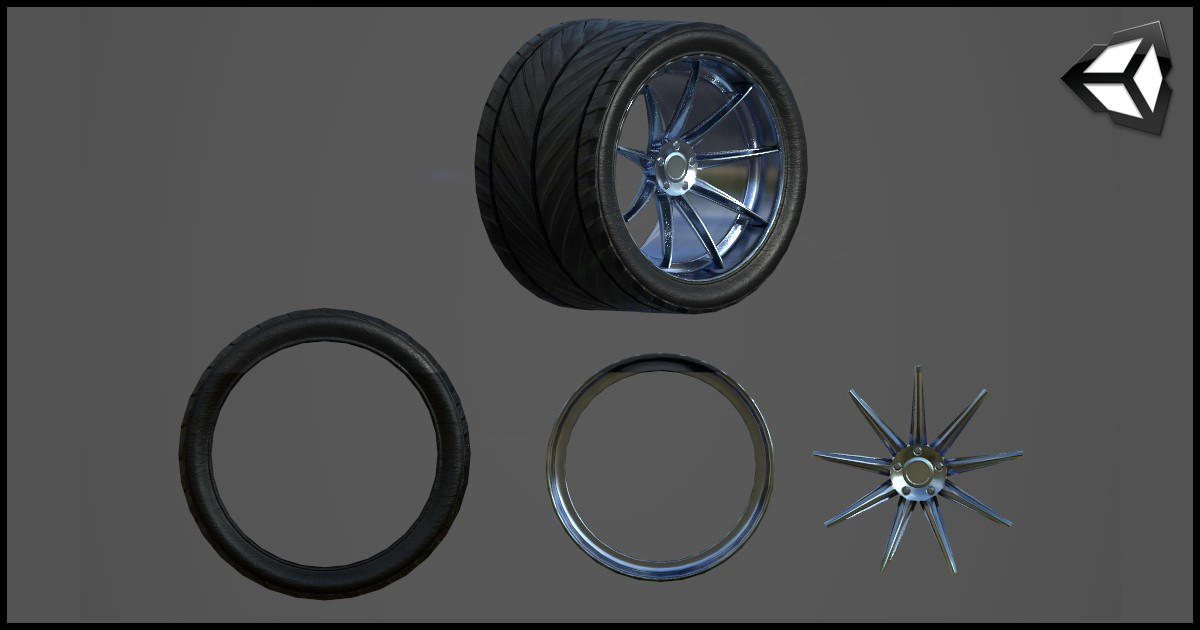 Wheel - Aro 20 | 3D Land | Unity Asset Store