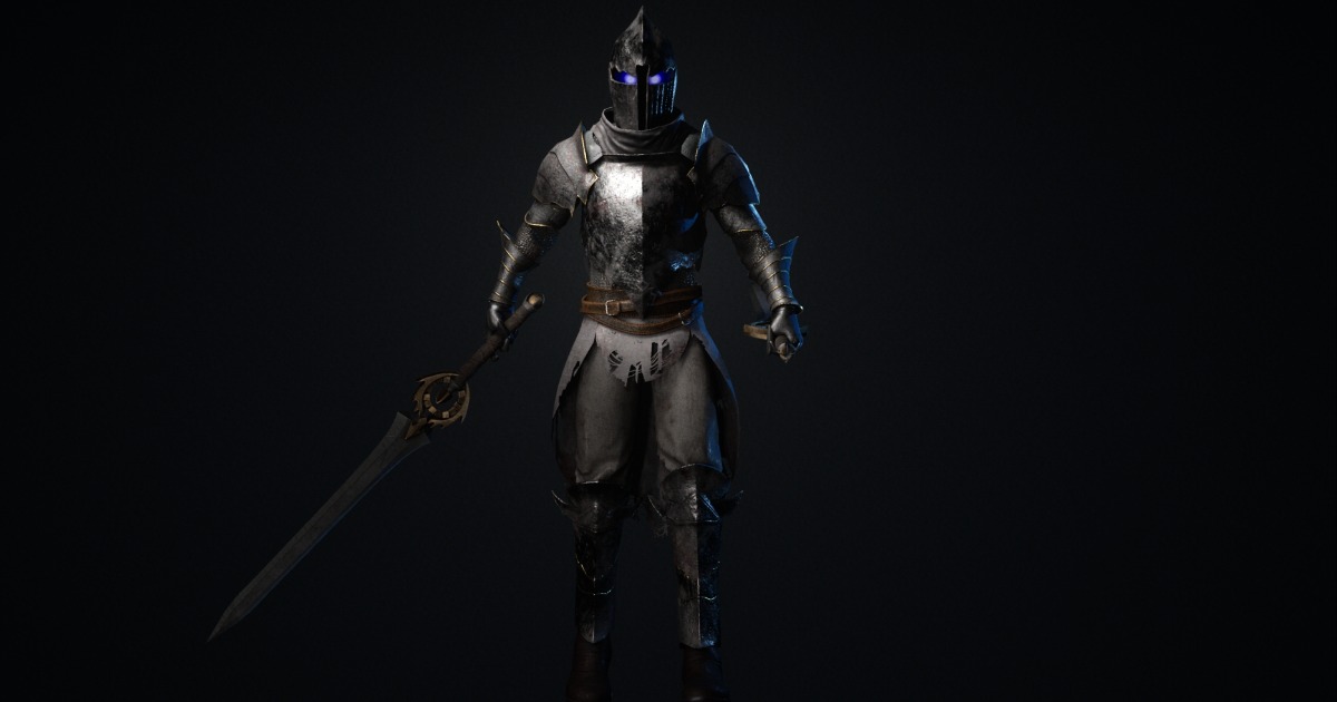 Knight Character Model Unity Undead_Knight_001 | Characters | Unity Asset Store
