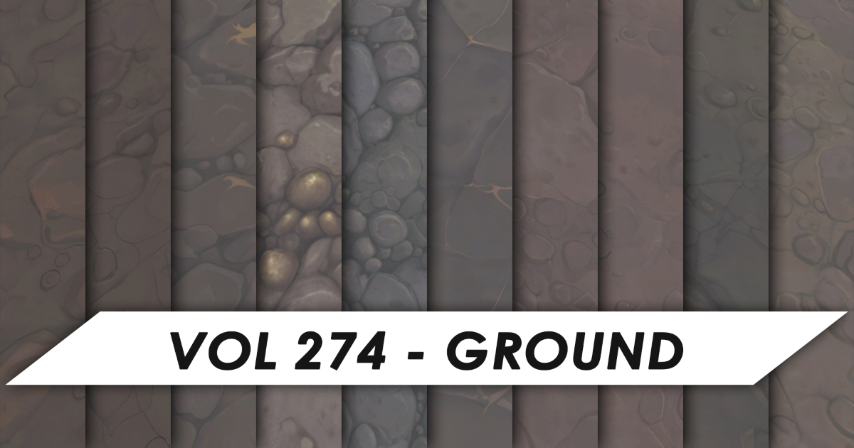 Unity Lookup Texture Example Stylized Textures - Vol 274 - Ground | 2D Textures & Materials | Unity ...