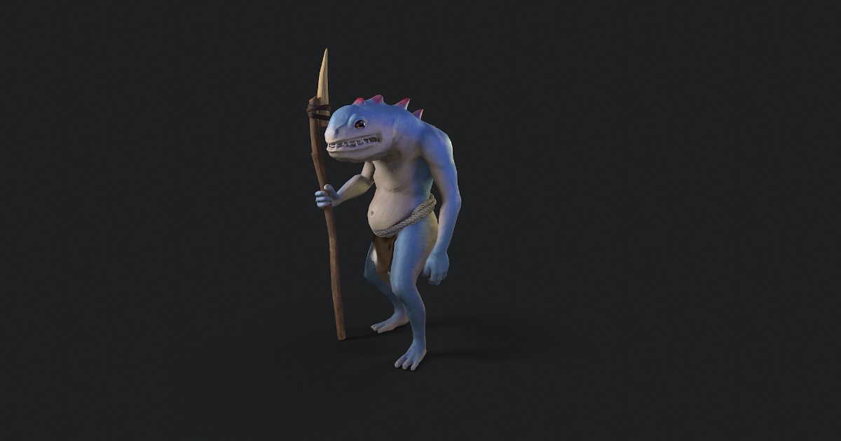 Fishman | 3D Creatures | Unity Asset Store