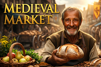Medieval Fantasy Market Music Pack – Ancient City & RPG Trading Ambience