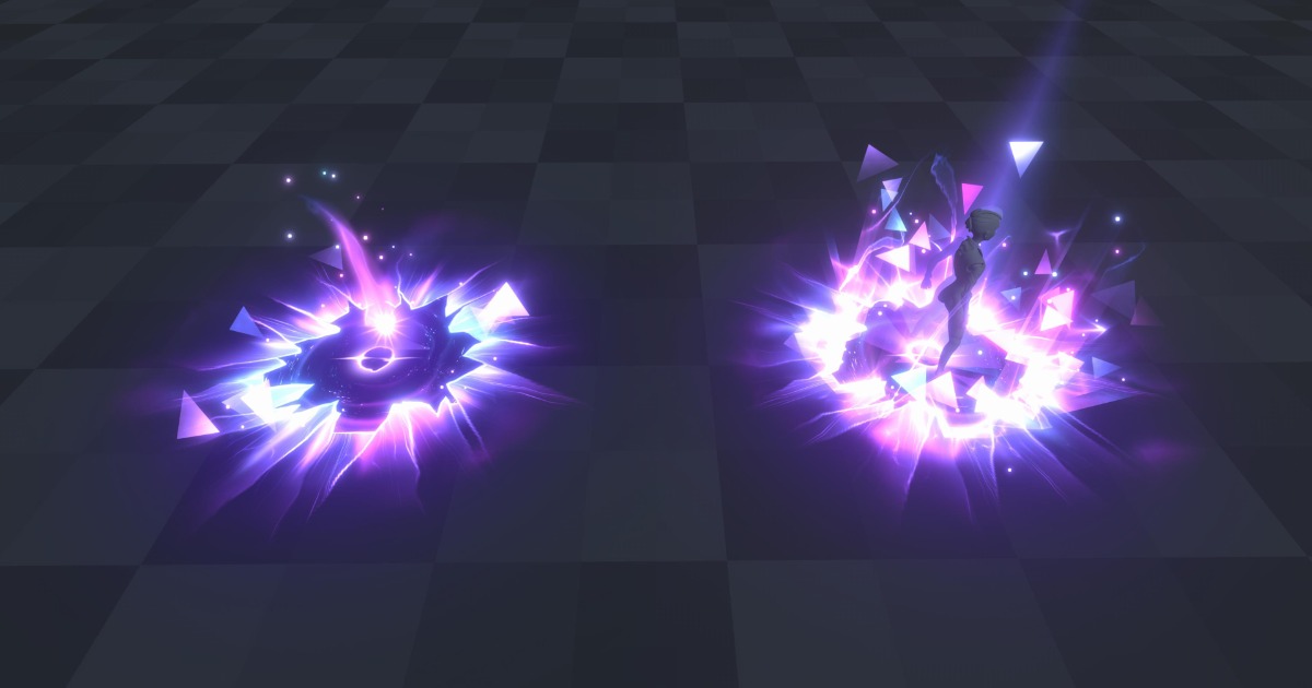 Space Crack Teleport | VFX Particles | Unity Asset Store