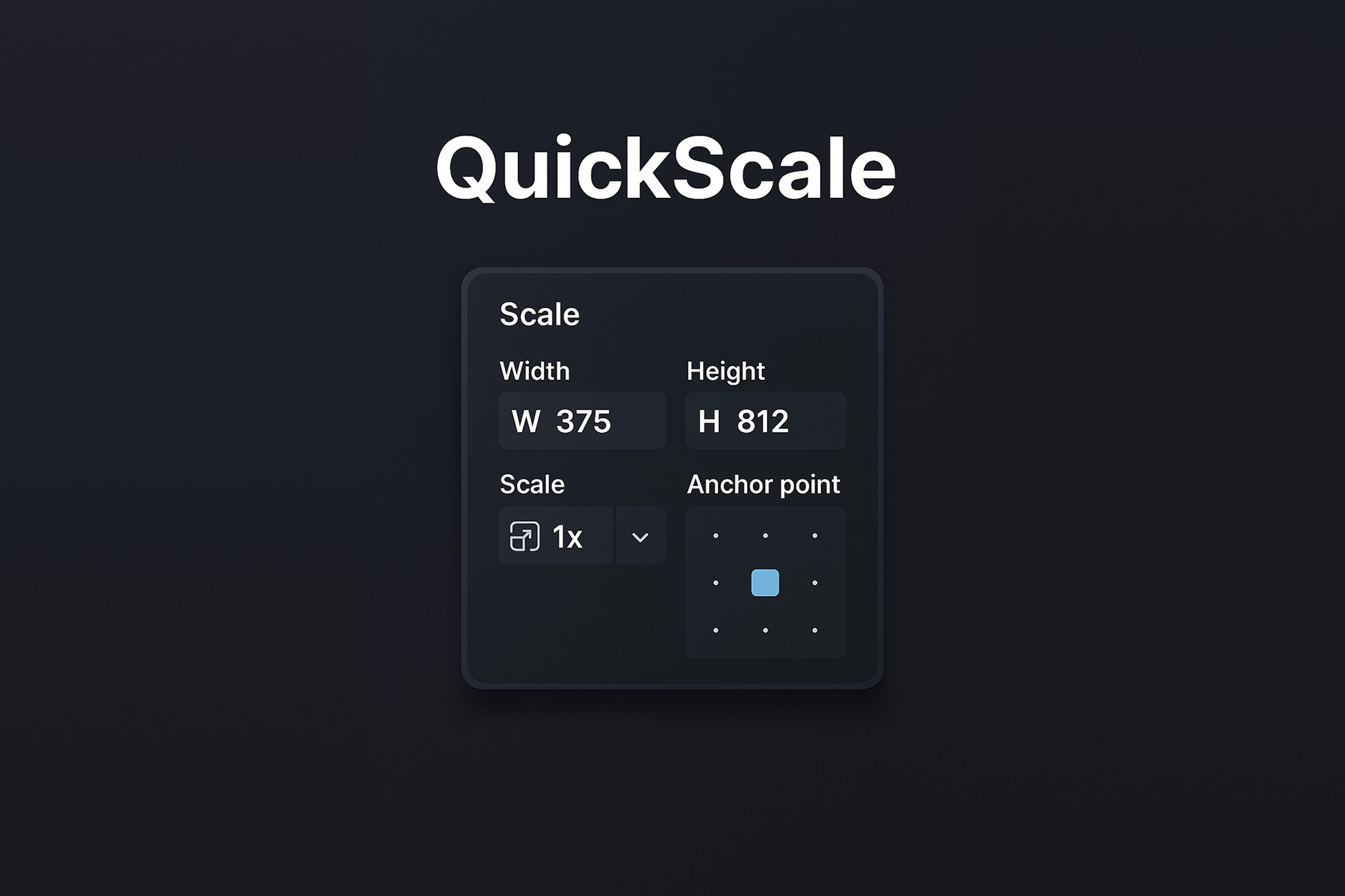 QuickScale | GUI Tools | Unity Asset Store