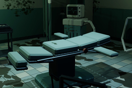 LowPoly Abandoned Hospital - Modular Interior Kit