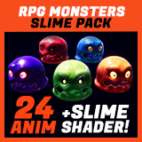 RPG Monsters - Slime Pack