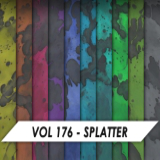 Stylized Textures - Vol 176 - Splatter