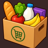 Grocery Food Supermarket Cooking Ingredients Store Icons Pack