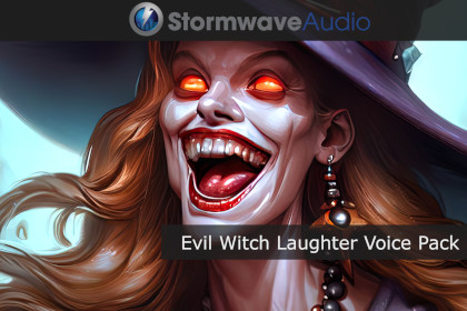 Evil Witch Laughter Sound Effects Pack