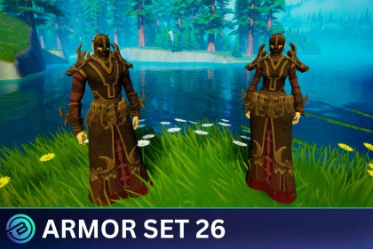 Chaos Servant Armor Set - Stylized RPG
