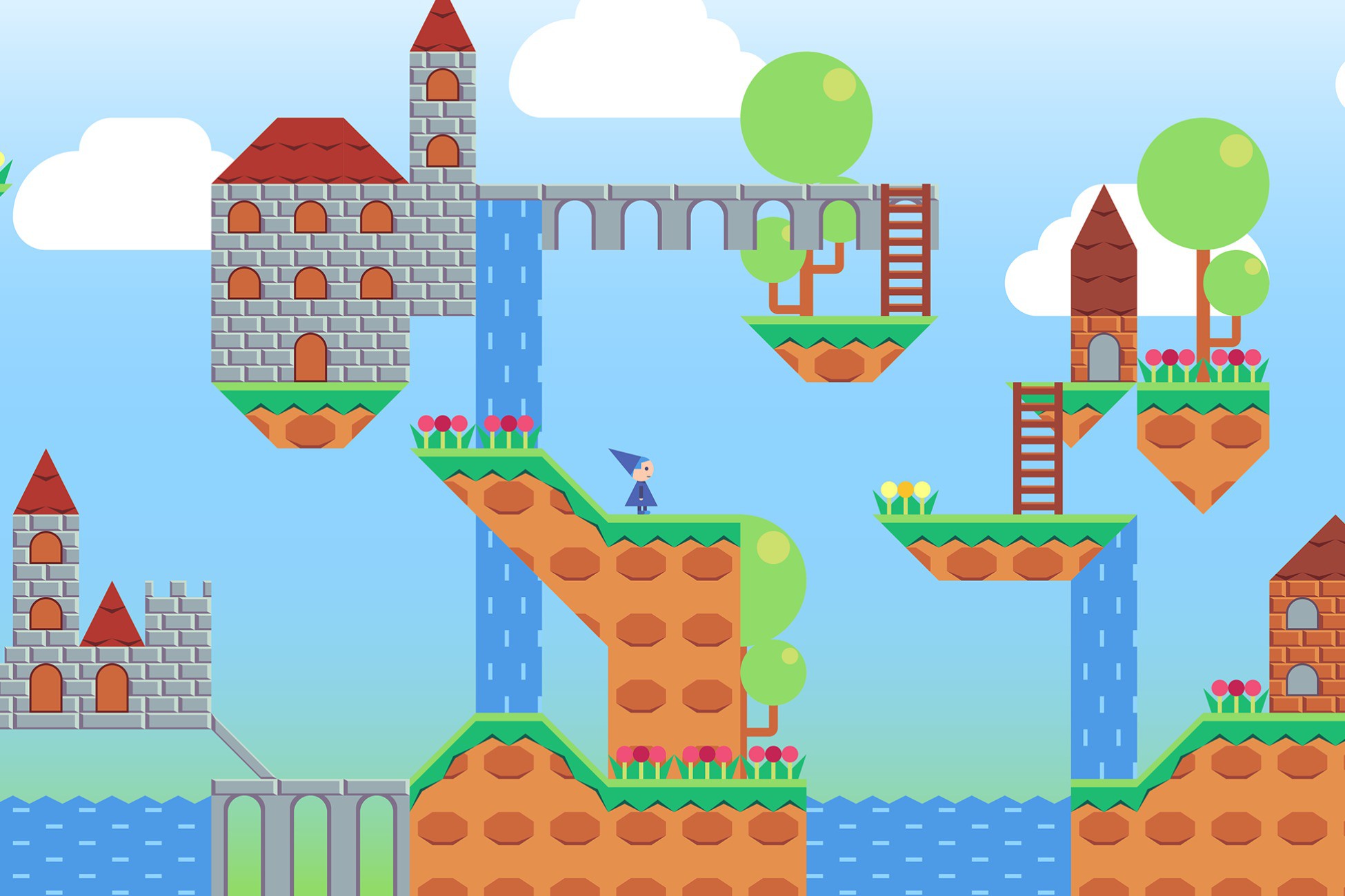 2d Platform Unitly Example Free 2D Platform Tileset | 2D | Unity Asset Store