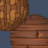Stylized Wood & Bark Texture Generators Bundle