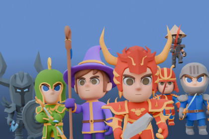 3D RPG Characters - Fantasy