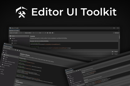 Editor UI Toolkit (Build Inspectors & Editors Easy)