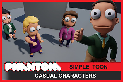 SIMPLE TOON - Casual Characters
