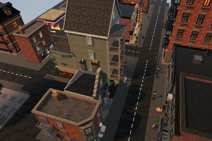 Brown city