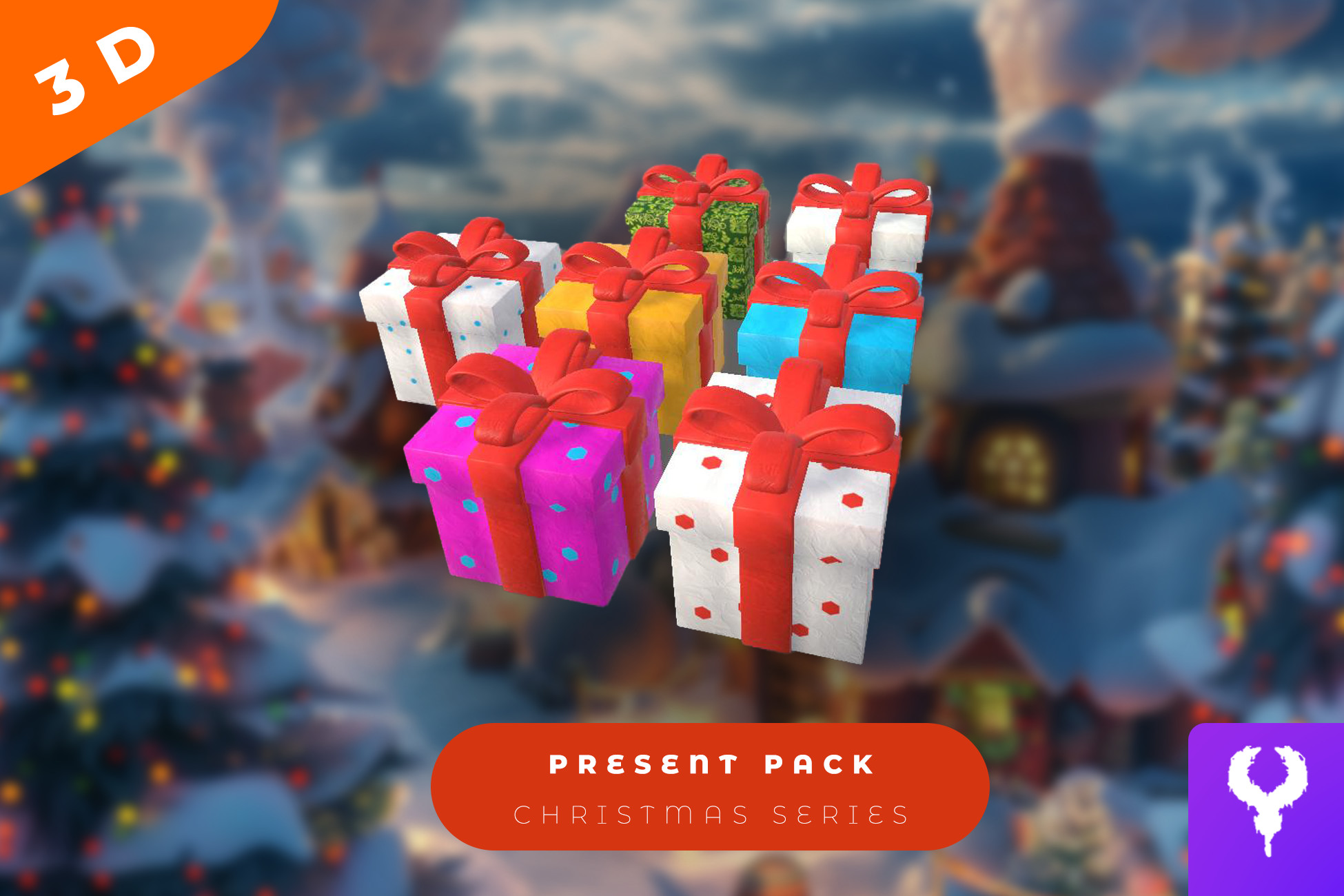 Cartoon Present Pack | 3D Props | Unity Asset Store
