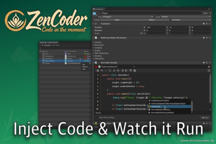 ZenCoder - Inject Logic. See It Run Instantly.
