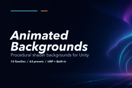 MotionScapes: Procedural Animated Backgrounds