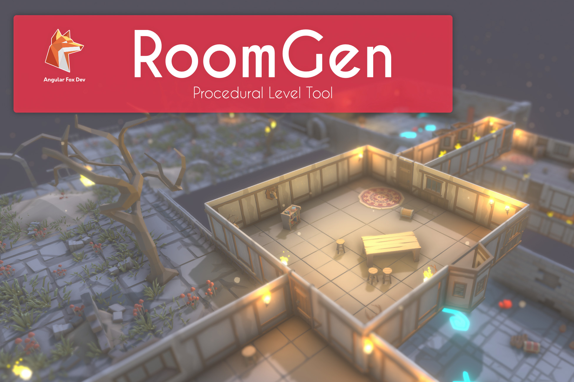 RoomGen - Procedural Generator | Level Design | Unity Asset Store