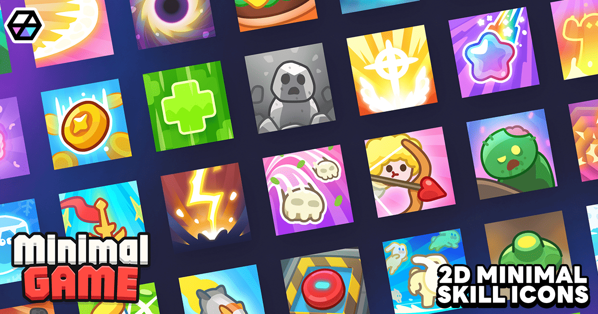 2D Minimal - Skill Icons | 2D Icons | Unity Asset Store