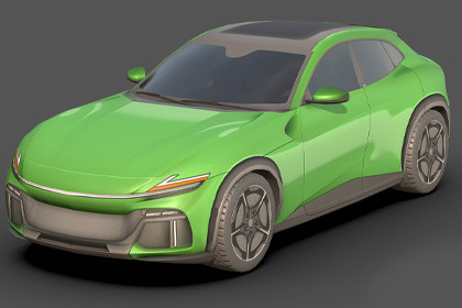 City Low Poly Car 5
