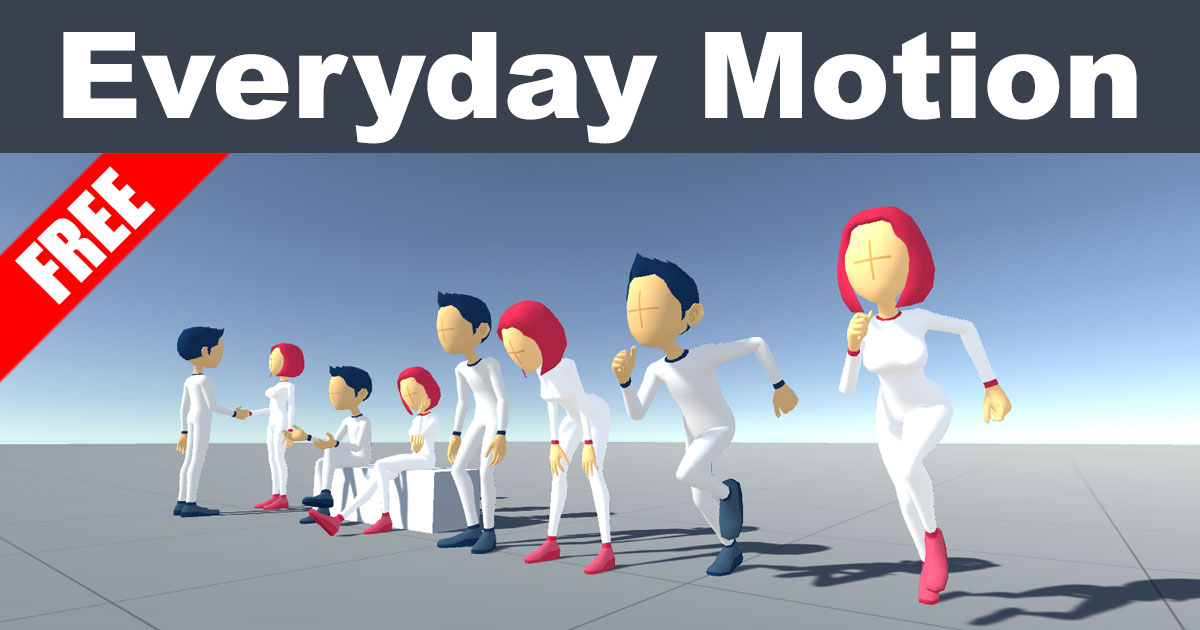 Everyday Motion Pack Free | 3D Animations | Unity Asset Store