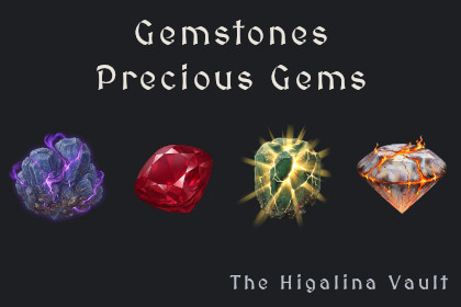 Gemstones - 40 Precious Gem Icons [512x512 HD]