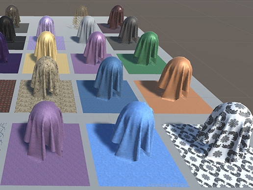 Fabric materials | 2D Fabric | Unity Asset Store