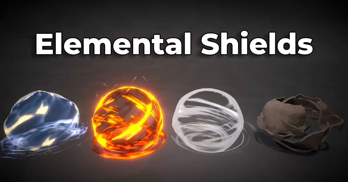 Elemental Shields Spell Effect VFX | Spells | Unity Asset Store