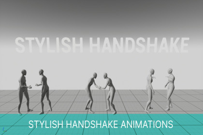 Stylish Handshake Animations