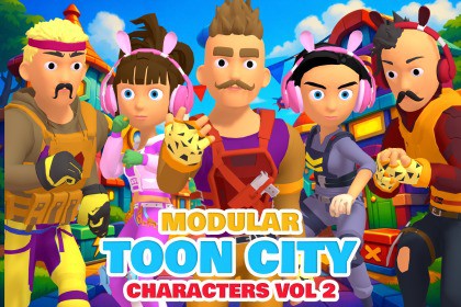 Stylized Battle Characters Vol.2