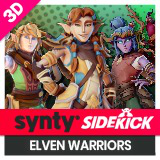 Elven Warriors – Sidekick Modular Characters by Synty