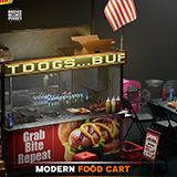 Modern Food Cart