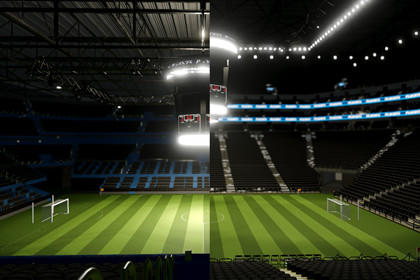 Indoor Football Stadium